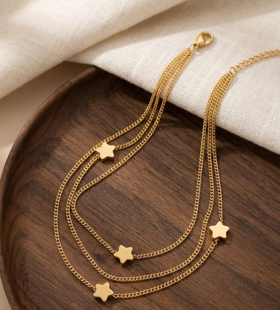 Stainless steel star bracelets