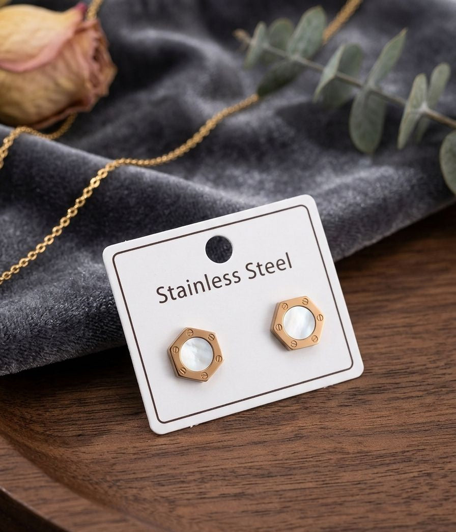 Stainless steel Ear studs