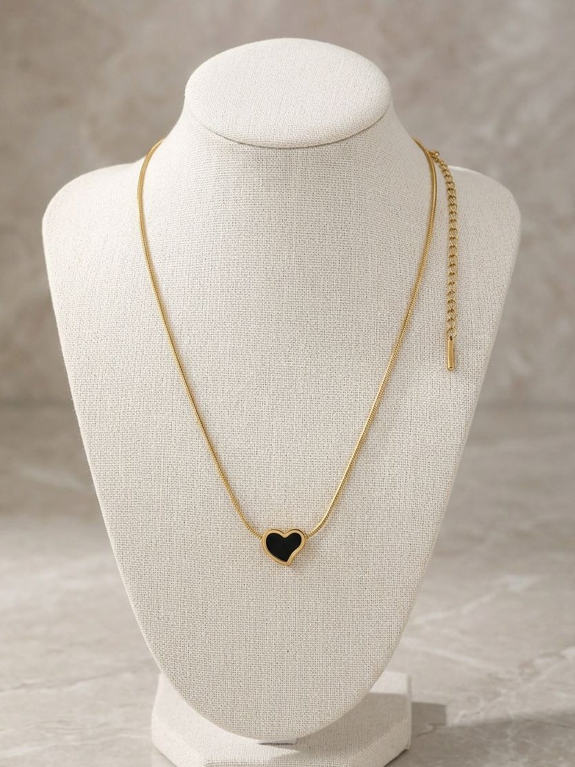 Stainless steel heart shape pendant