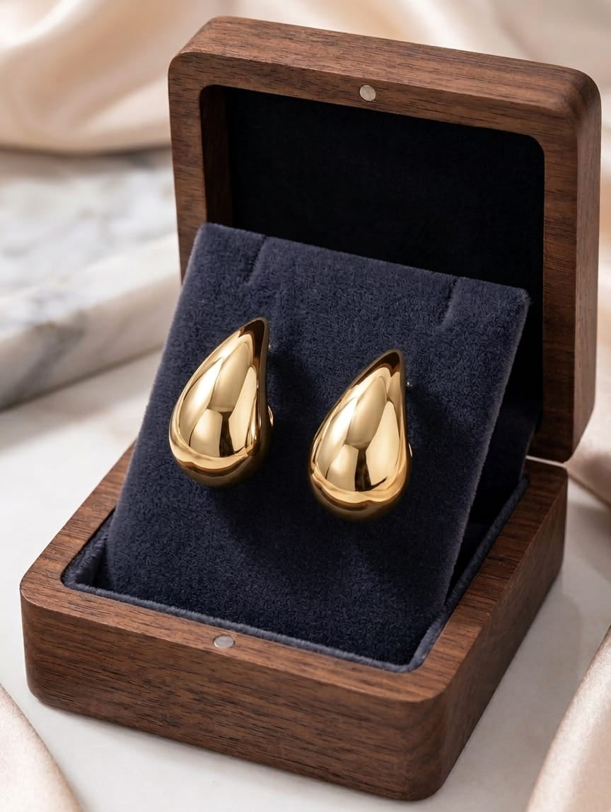 Golden hoops