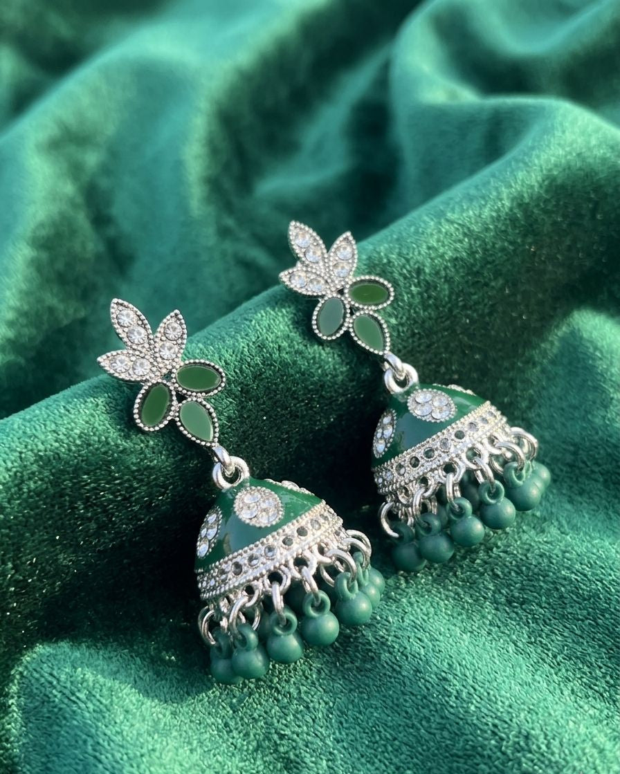 Jhumki (sea green)