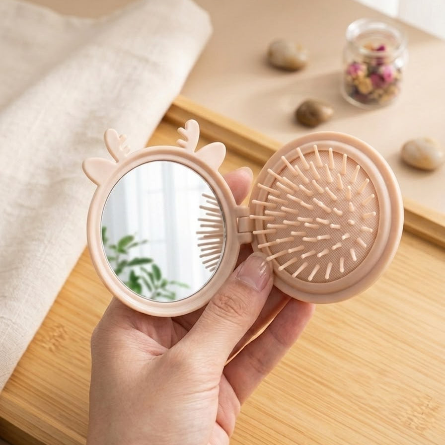 Mirror & brush set (Skin)