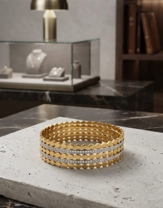 Stainless steel layered handcuff
